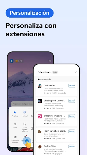 Microsoft Edge:navegador de IA screenshot