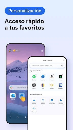 Microsoft Edge:navegador de IA screenshot