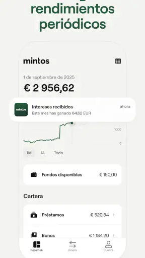 Mintos screenshot