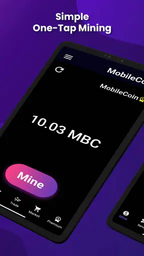 MobileCoin - Mina Crypto Móvil screenshot
