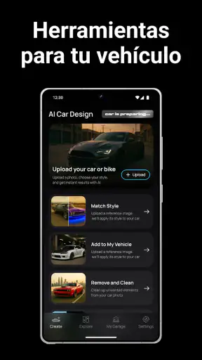 ModsTune – AI Car Designer screenshot