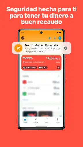 Monzo: Banco Móvil y Finanzas screenshot