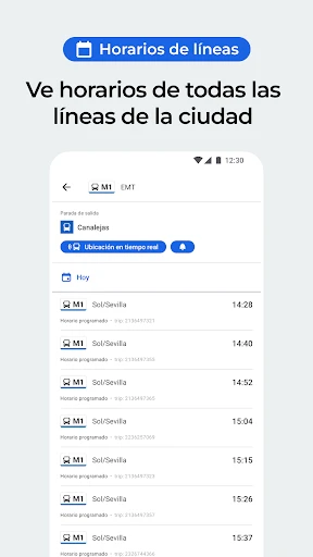 Moovit: Horarios de bus y tren screenshot