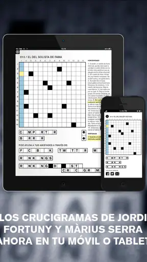 Mots encreuats Màrius Serra screenshot