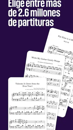MuseScore－Acordes De Piano App screenshot