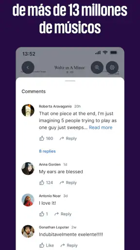 MuseScore－Acordes De Piano App screenshot