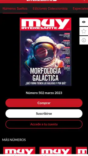 Muy Interesante Revistas screenshot