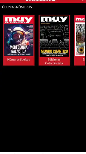 Muy Interesante Revistas screenshot