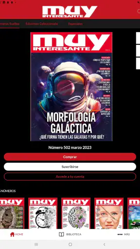Muy Interesante Revistas screenshot