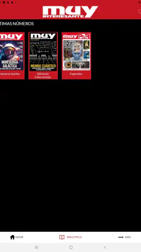 Muy Interesante Revistas screenshot
