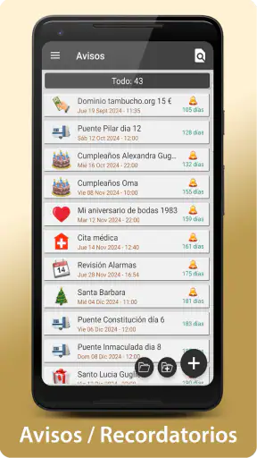 My Agenda Pro: Agenda Personal screenshot