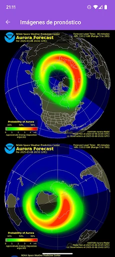 My Aurora Forecast screenshot