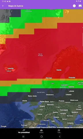 My Aurora Forecast screenshot