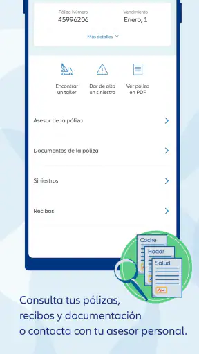 myAllianz screenshot