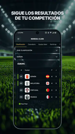 MyGol - Competiciones Fútbol screenshot