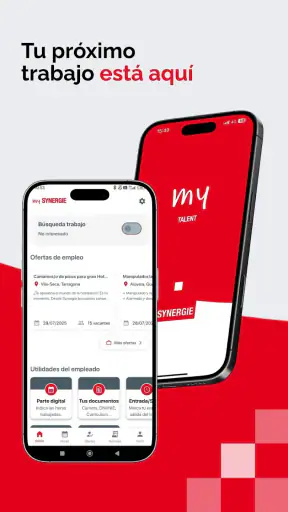 mySynergie España-Busco empleo screenshot
