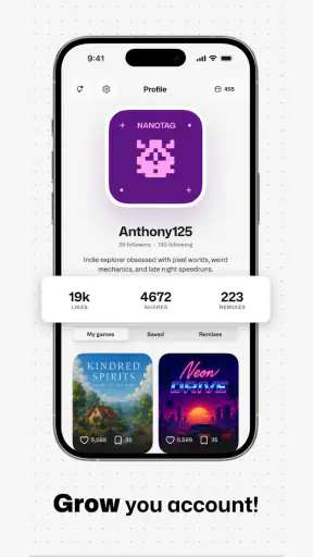 nanogram screenshot