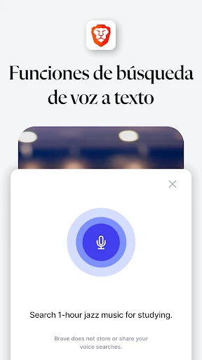Navegador web privado Brave screenshot