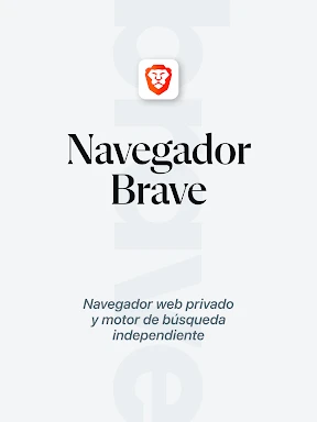 Navegador web privado Brave screenshot