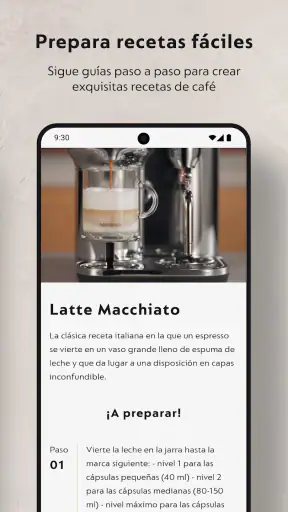 Nespresso Smart screenshot