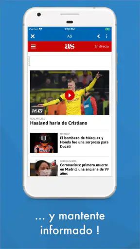 Noticias de España - Prensa screenshot