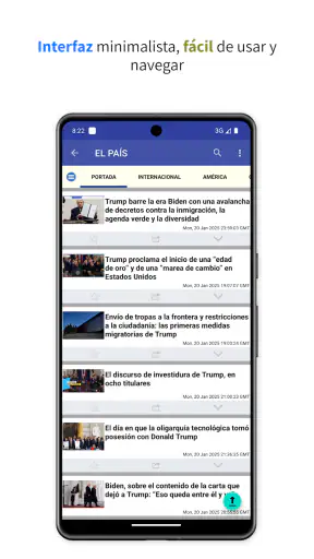 Noticias España screenshot