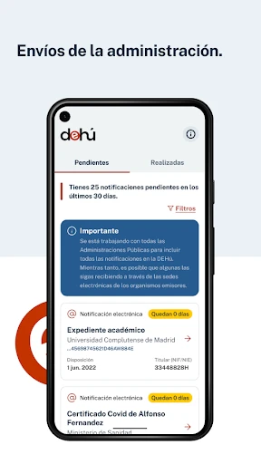 Notifica App screenshot
