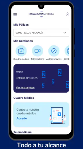 Nueva Mutua Sanitaria screenshot