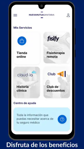 Nueva Mutua Sanitaria screenshot