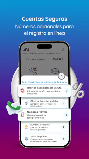 Número eSIM: número virtual screenshot