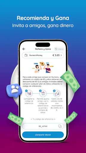Número eSIM: número virtual screenshot