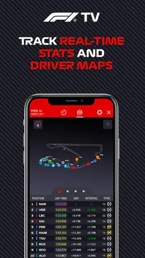 Official F1 ® App screenshot