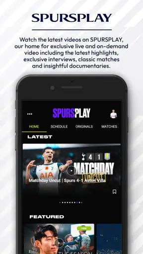 Official Spurs App screenshot