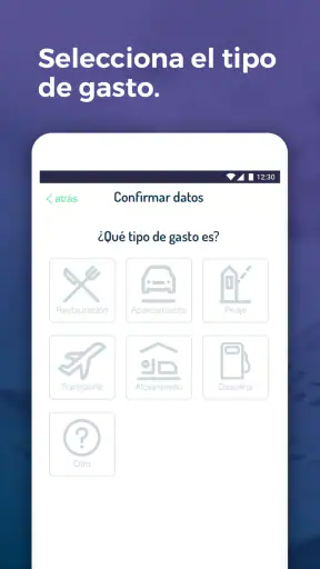 Okticket - Notas de Gastos screenshot