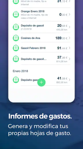 Okticket - Notas de Gastos screenshot
