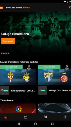 Orange TV screenshot