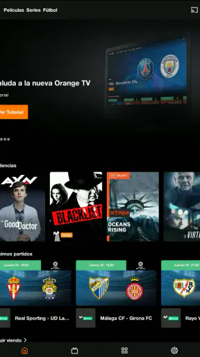 Orange TV screenshot