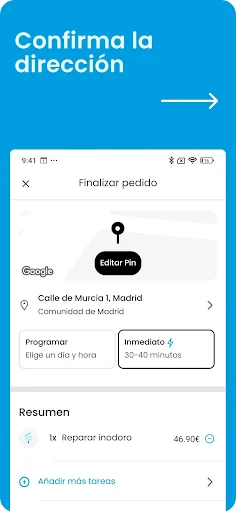 OSCAR: servicios a domicilio screenshot