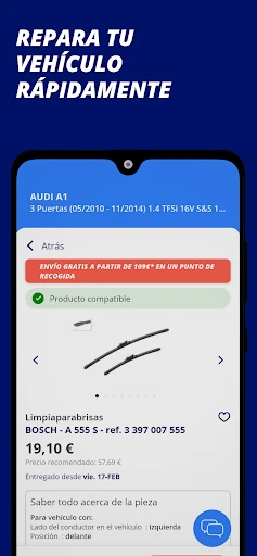 Oscaro - Piezas de coche screenshot