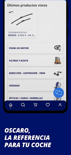 Oscaro - Piezas de coche screenshot