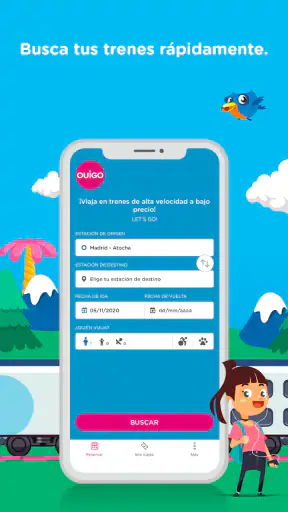 OUIGO España screenshot