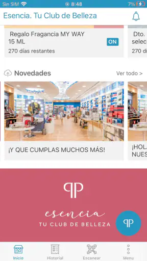 Paco Perfumerías ESENCIA screenshot