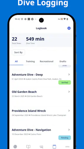 PADI screenshot