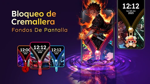 Pantalla de Bloqueo Cremallera screenshot