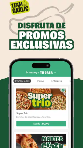Papa Johns Pizza España screenshot