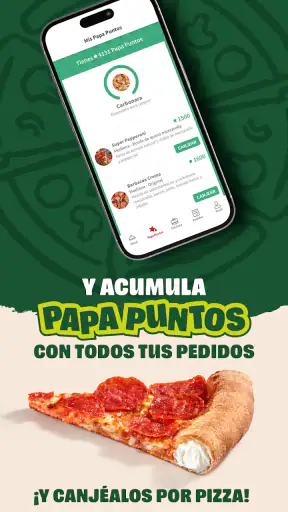 Papa Johns Pizza España screenshot