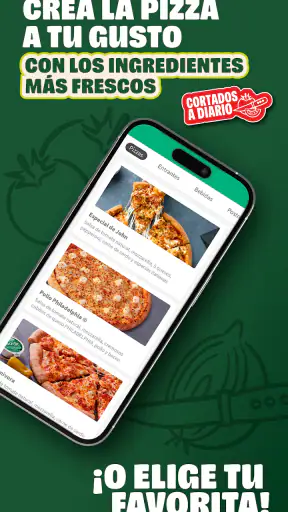 Papa Johns Pizza España screenshot
