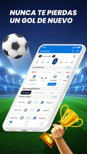 Partidos de fútbol en directo screenshot
