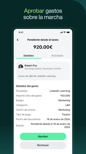 Payhawk screenshot