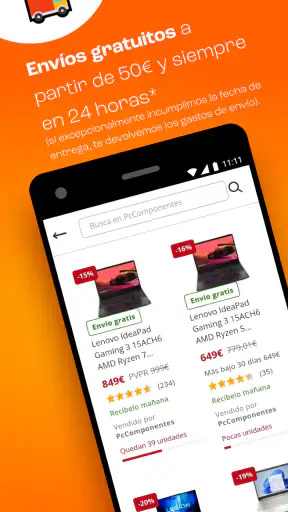 PcComponentes Ofertas Tech screenshot